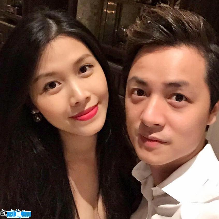 A picture of Thuy Anh and her husband Thuy Anh- Dang Khoi