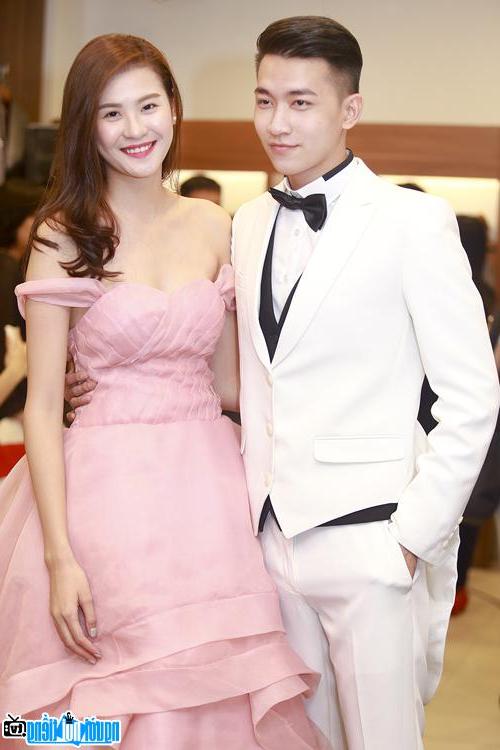Supermodel VO Canh and his girlfriend Phan Ha Phuong