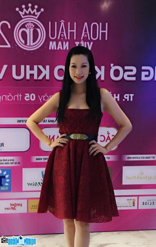 Á Hậu Trịnh Kim Chi tham gia làm giám khảo cuộc thi hoa hậu Việt Nam