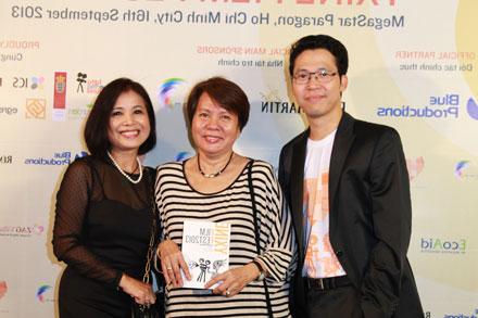 Director Viet Linh at an event