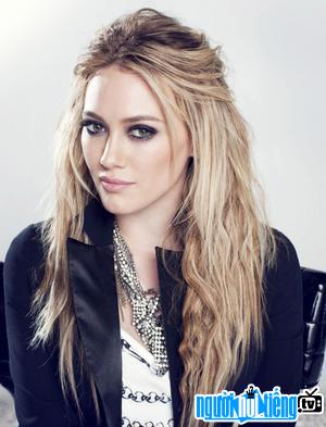 Hilary Duff with a young and beautiful style