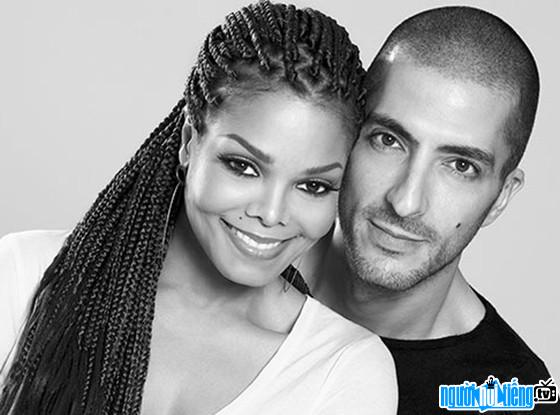 Janet Jackson with her current husband