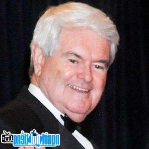 A Portrait Picture of Politician Newt Gingrich
