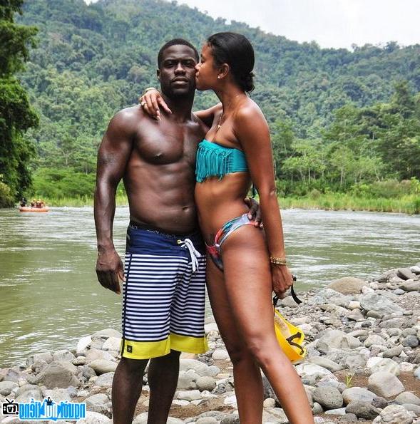  Photo of Kevin Hart on a vacation in Costa Rica