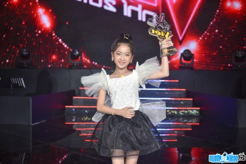 Ảnh chân dung quán quân The Voice Kids 2019 Kiều Minh Tâm