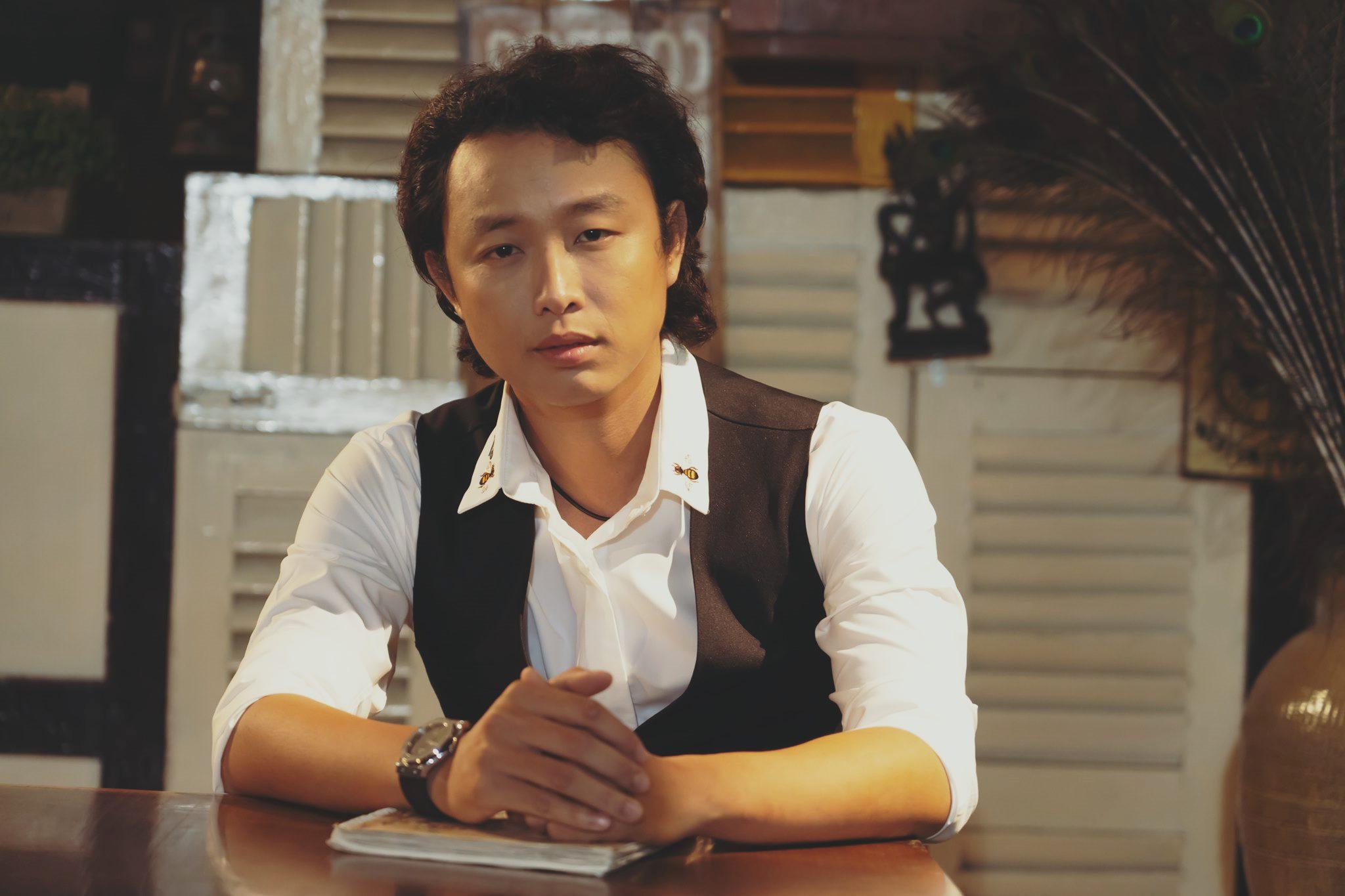 Portrait of singer Nguyen Trung