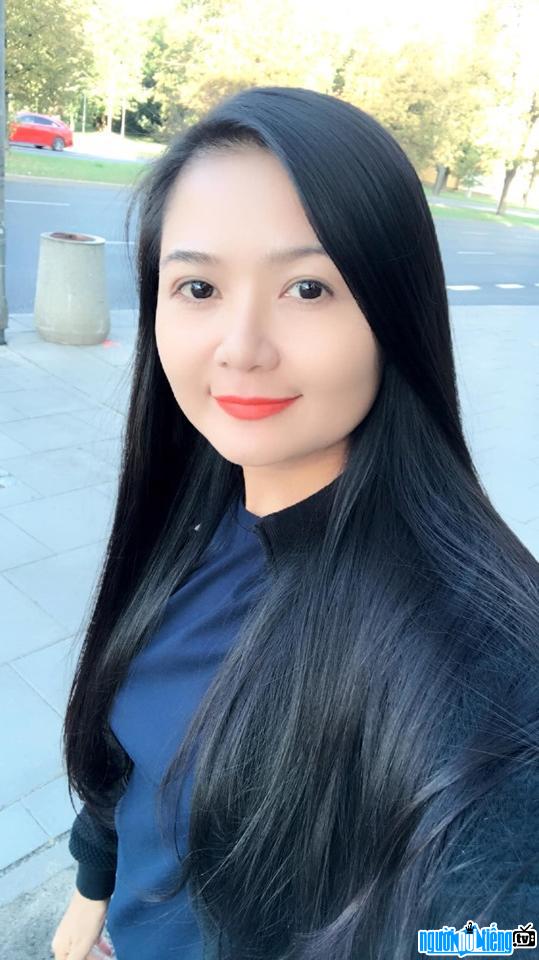  Latest picture of singer Trieu Trang