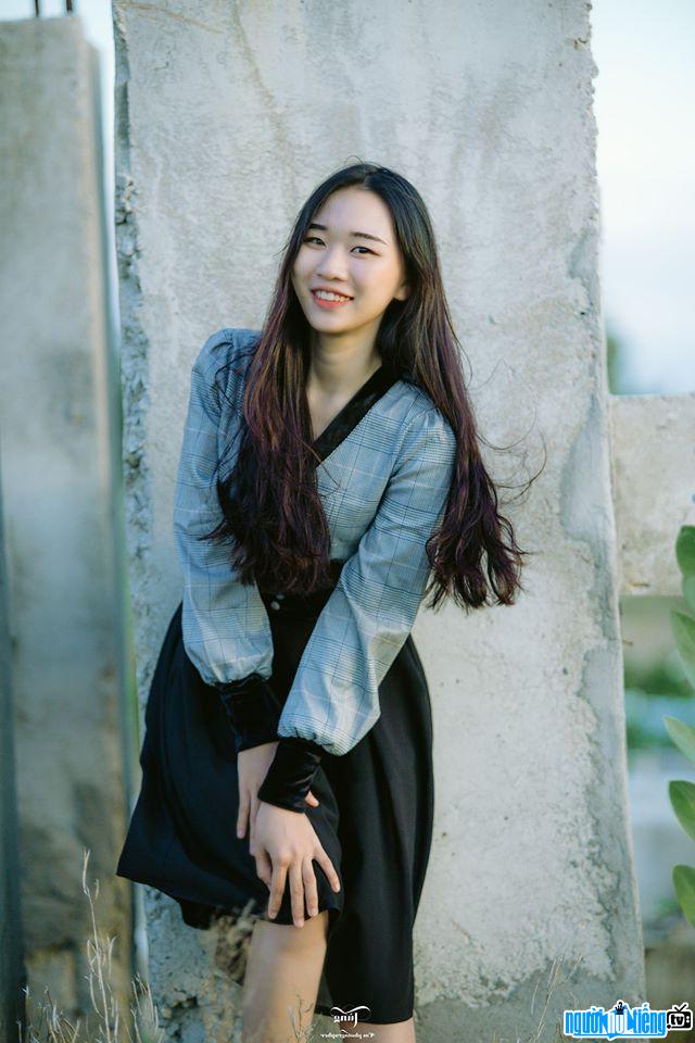 Kim Phương xinh đẹp với nụ cười quyến rũ