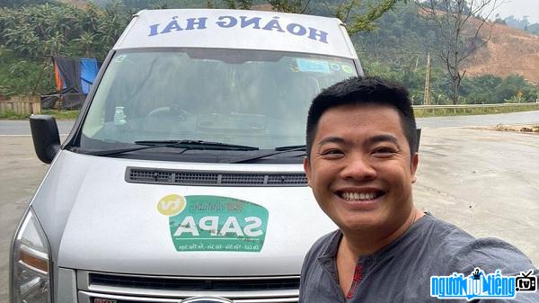  Youtuber Hoang Hai (Sapa TV) is a driver serving tourists to the Northwest provinces.