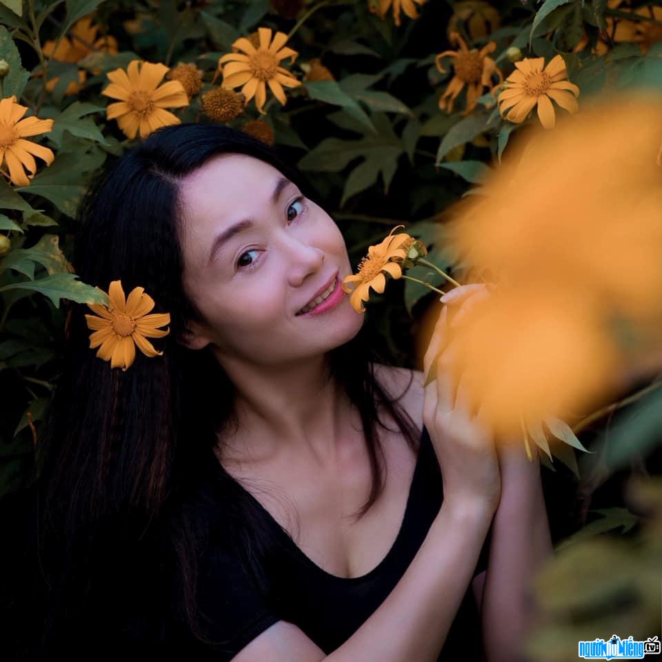 Latest photo of actress Quach Thu Phuong