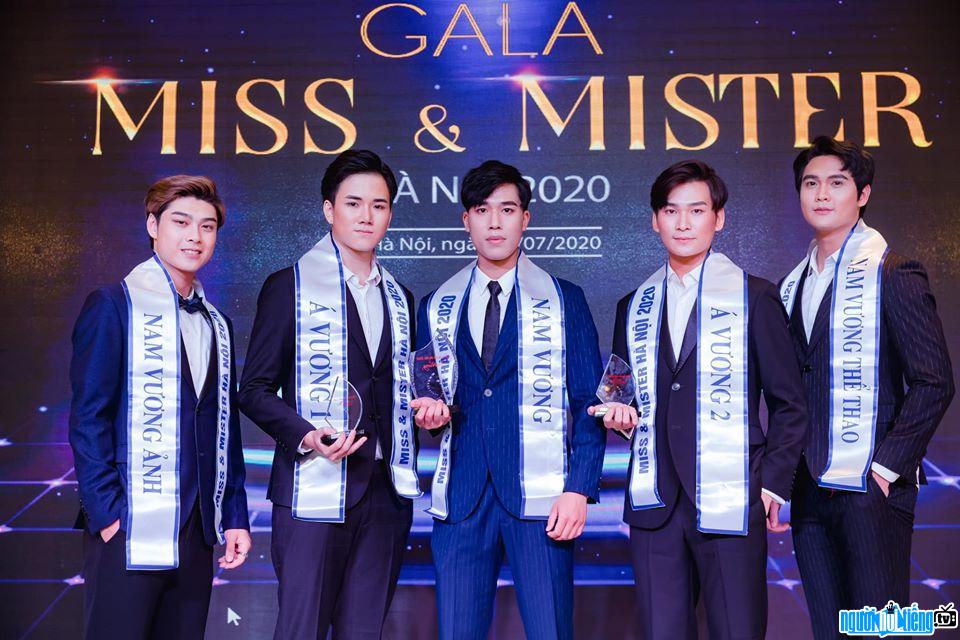 Dương Thành Long trong cuộc thi Miss & Mister Hà Nội 2020