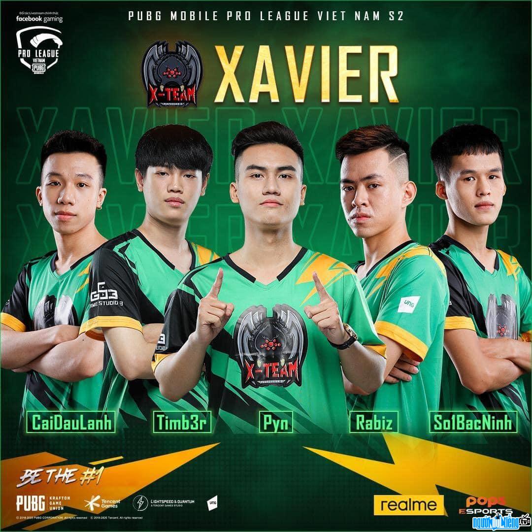 Thanh Rabiz's appearance in Team XAVIER