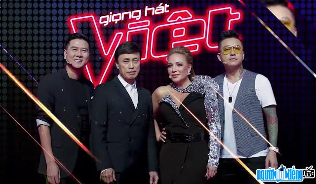 Bốn vị HLV của chương trình Giọng hát Việt mùa 6