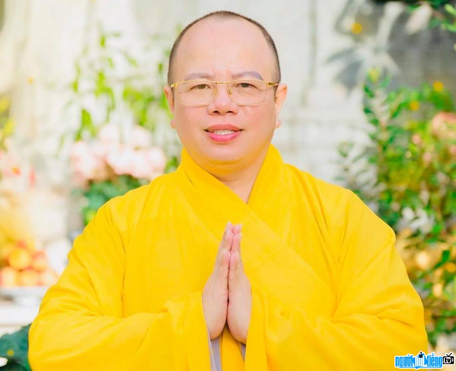 Monk Thich Thanh Cuong is the abbot of Cuong Xa pagoda.