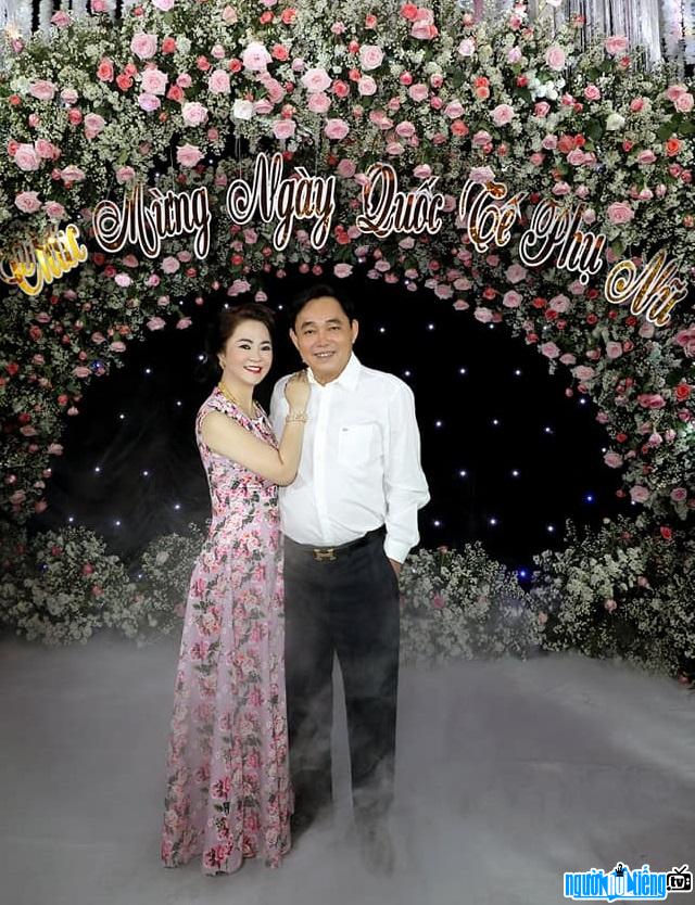 Businessman Huynh Uy Dung and his wife Nguyen Phuong Hang