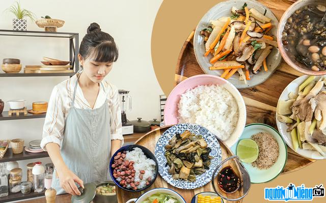  TikToker Duong Yen Nhi is famous in the vegetarian community