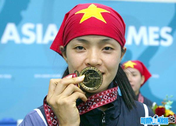 Lưu Thị Thanh và tấm HCV ASIAD 2006