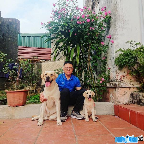  Youtuber Trinh Van Canh is famous for videos about daily life with pets