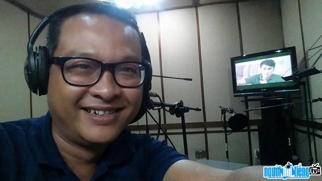 Actor Trong Hieu participates in the voice acting