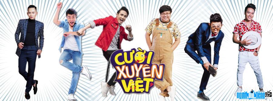 Banner một chương trình phát sóng của Cười Xuyên Việt