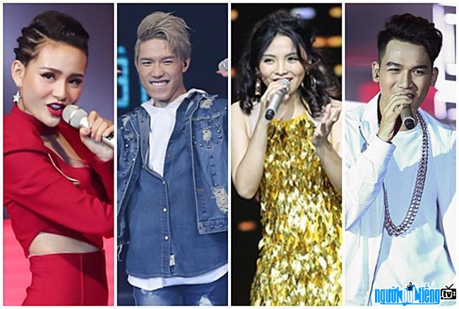 Hình ảnh Top 4 bước vào chung kết chương trình Giọng hát Việt mùa 4