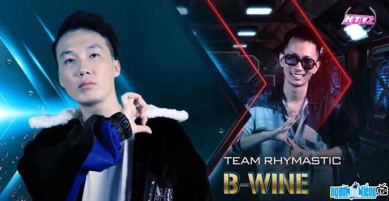  Rapper B-Wine about Rhymastic's team in Rap Vietnamese program season 2