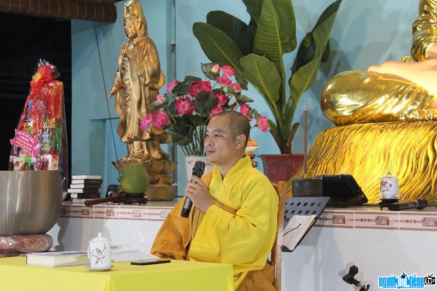 Nhà sư Thích Minh Duy có nhiều bài giảng Phật pháp ý nghĩa