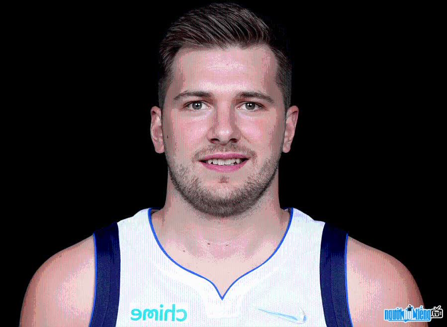 Portrait of basketball player Luka Doncic