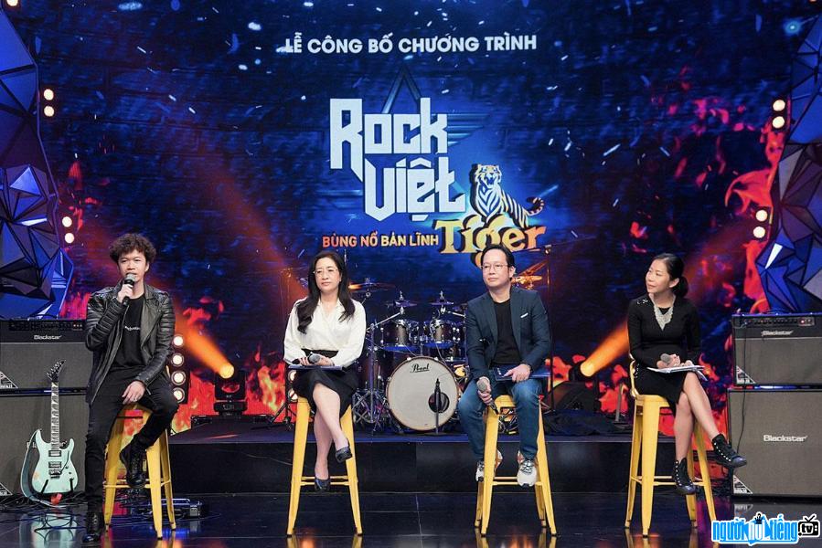 Hình ảnh lễ công bố chương trình Rock Việt