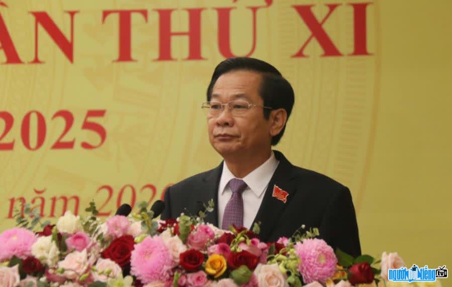 Mr. Lam Minh Thanh with a bachelor's degree in law and a high-level political level