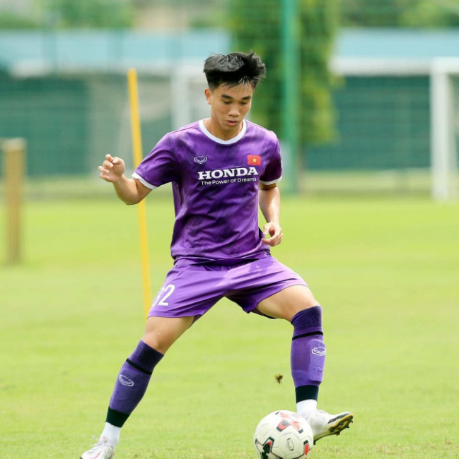 Cầu thủ Lê Văn Đô là một trong những cầu thủ trẻ triển vọng