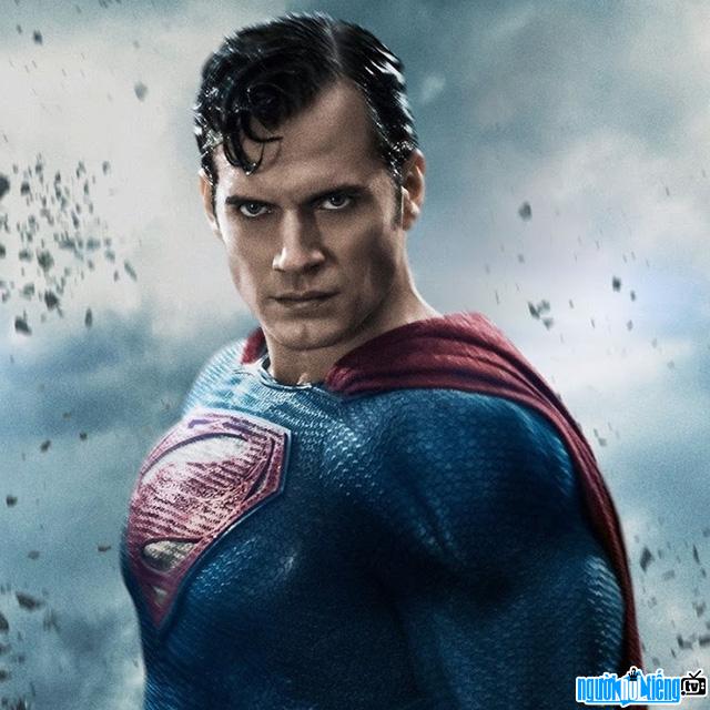 Actor Henry Cavill plays the superhero Superman