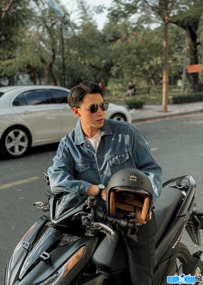  Lucas Xuan Cuong with a passion for Moto
