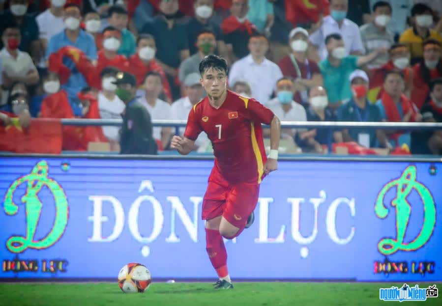 Cầu thủ Lê Văn Đô là một thành viên của đội tuyển U23 Việt Nam tham gia vào SEA Games 31