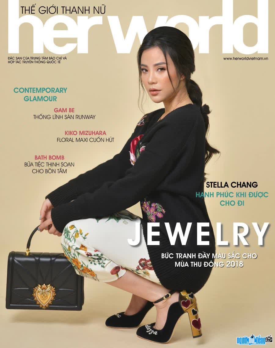 Thu Trang xuất hiện xinh đẹp trên bìa tạp chí