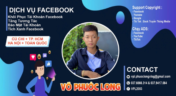 Võ Phước Long thành công với công việc hỗ trợ Facebook