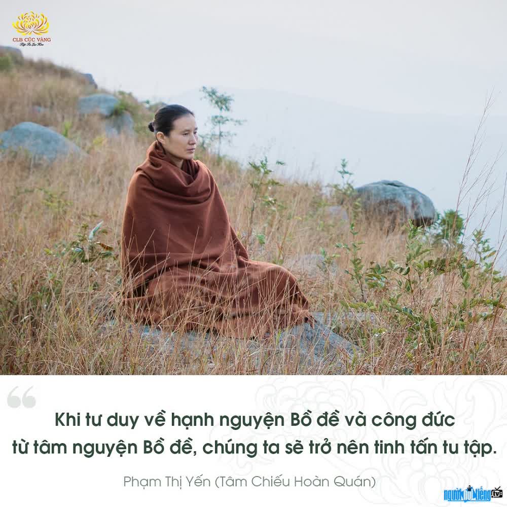 Phật tử Phạm Thị Yến - một lòng hướng Phật