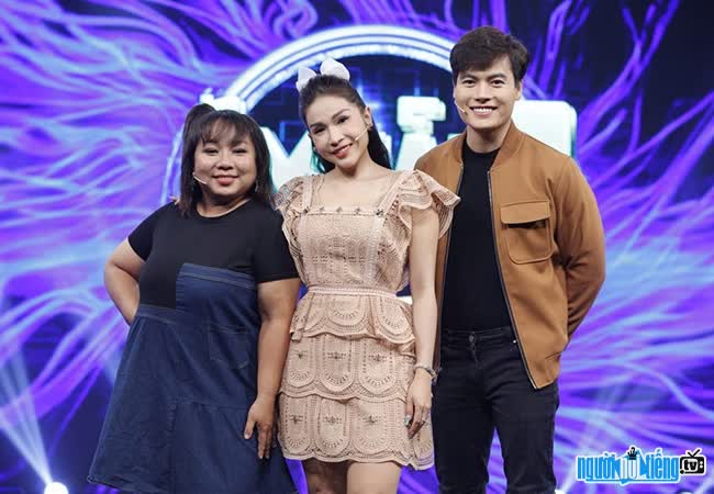 Hình ảnh diễn viên Kim Đào tại một gameshow