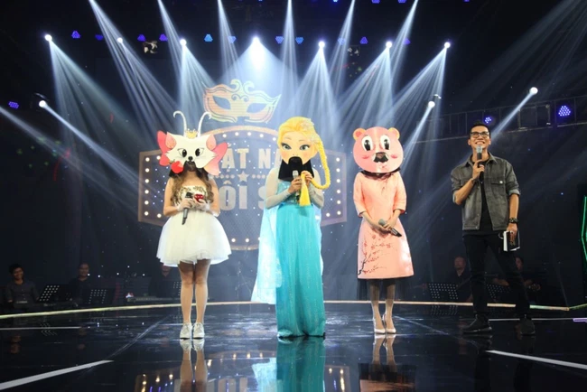 The Star Mask Program with the participation of many famous characters