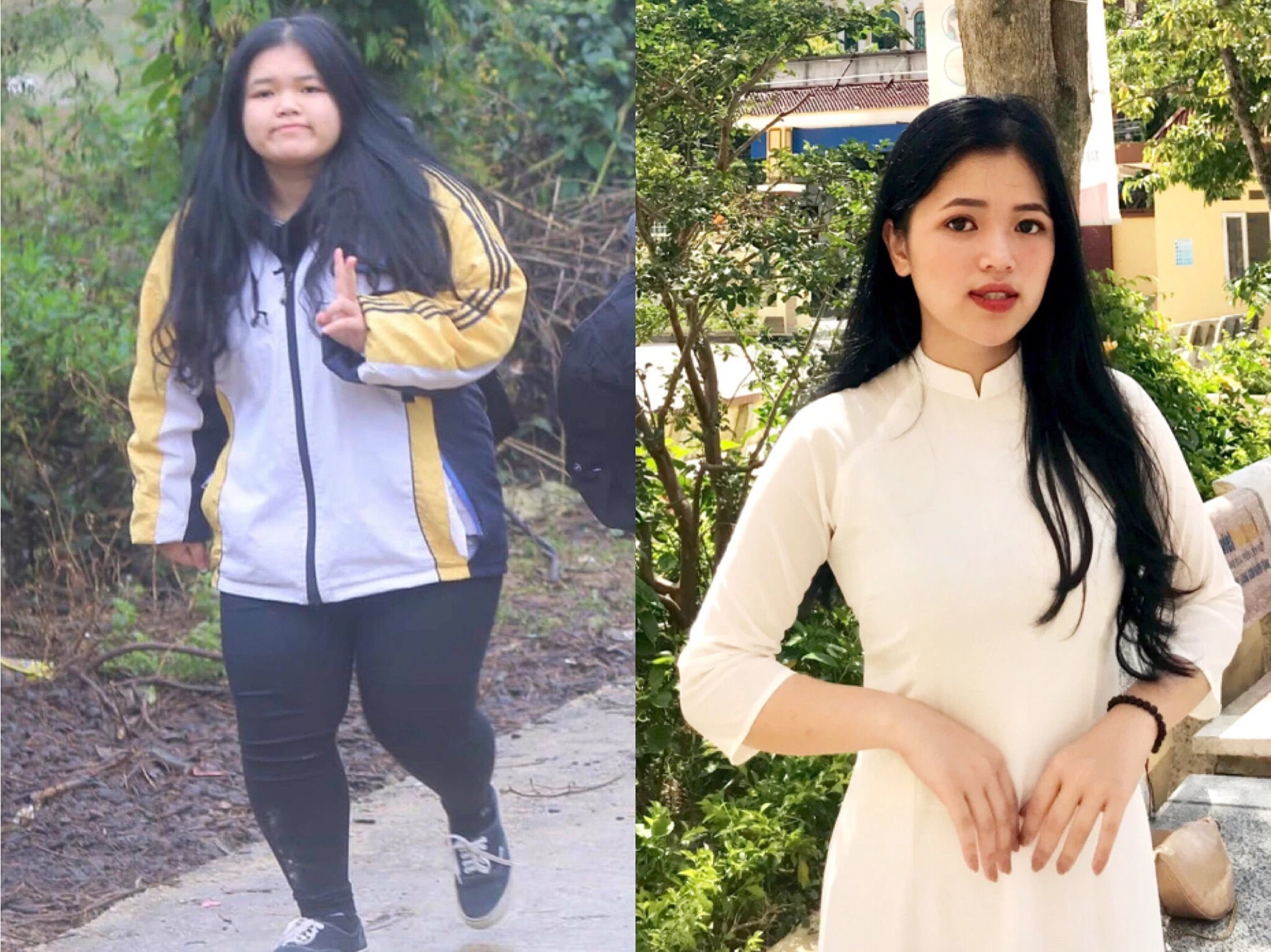 Hotgirl Ha Kieu Anh and the story of having lost 30kg