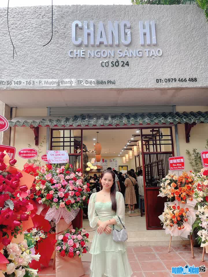 businessman Tran Hien owns many Chang Hi tea branches throughout the provinces