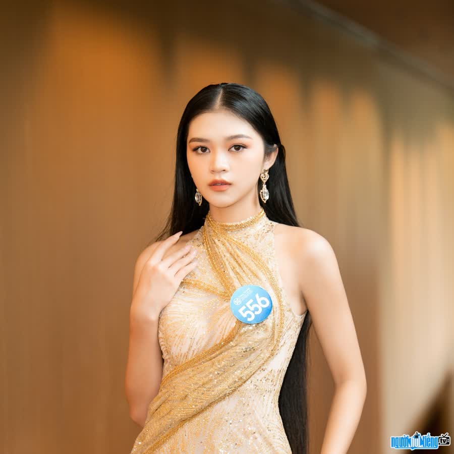 Portrait of beautiful Vo Thi Thuong