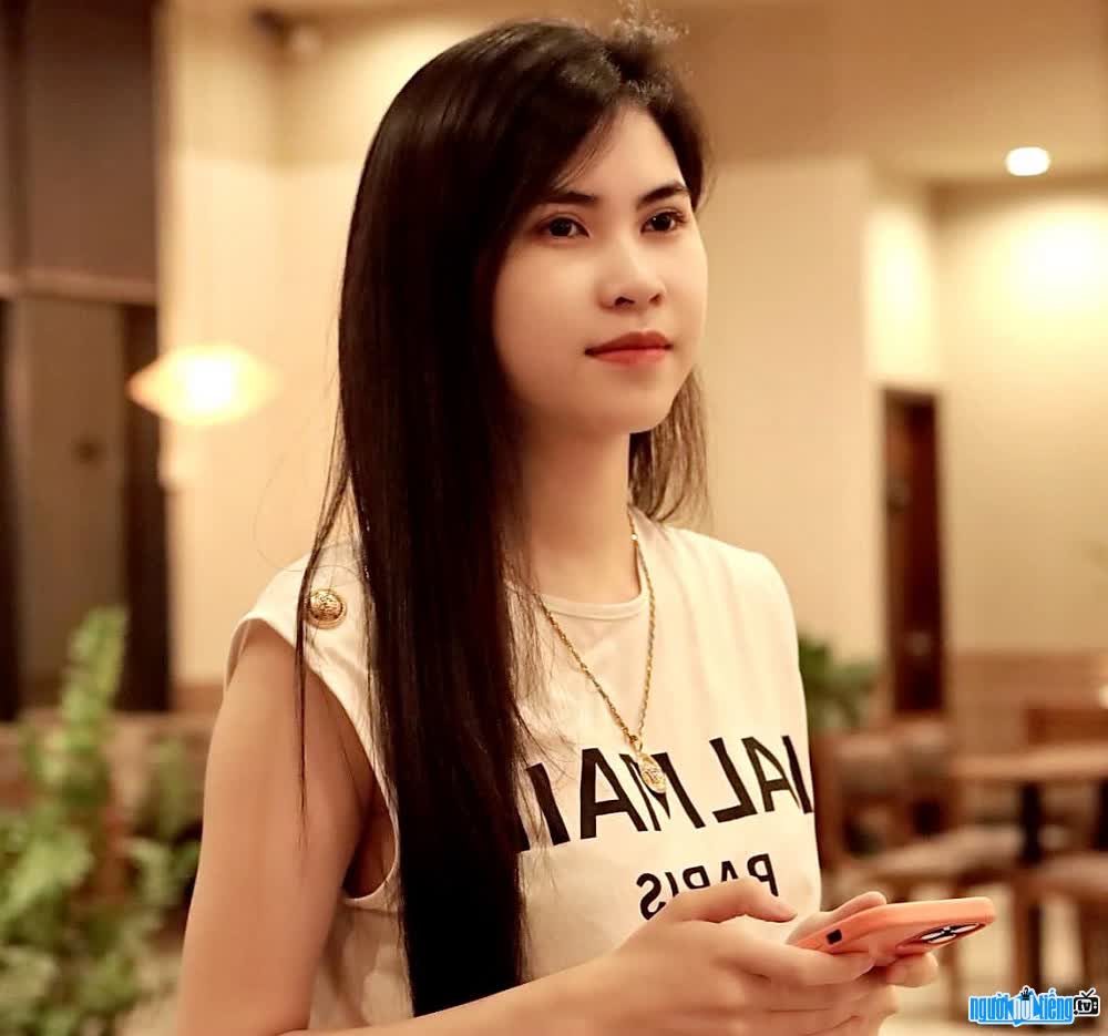 Cận cảnh gương mặt xinh đẹp của người mẫu ảnh Thanh Trà