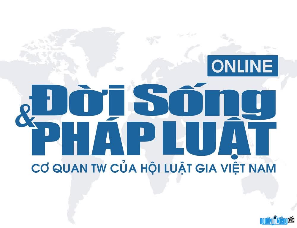 Hình ảnh logo đại diện của trang báo điện tử Doisongphapluat.Com