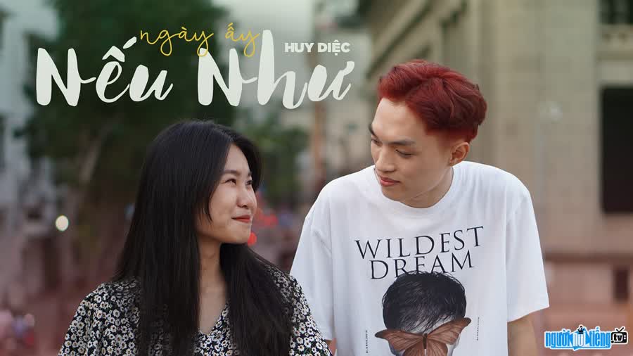 Hình ảnh ca sĩ Huy Diệc trong MV "Nếu như"