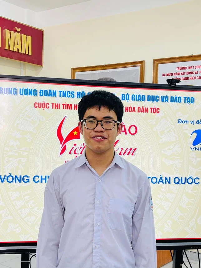 Vũ Bùi Đình Tùng còn đạt giải Nhất vòng Chung kết thành phố cuộc thi Tự hào Việt Nam