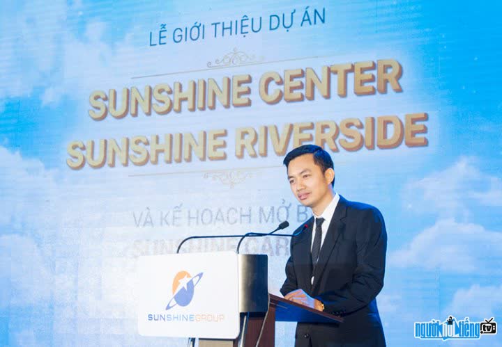 Do Anh Tuan is known as Chairman of the Board of Directors of Sunshine Group Joint Stock Company