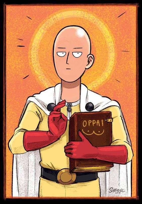 Saitama is a guy with a very normal appearance