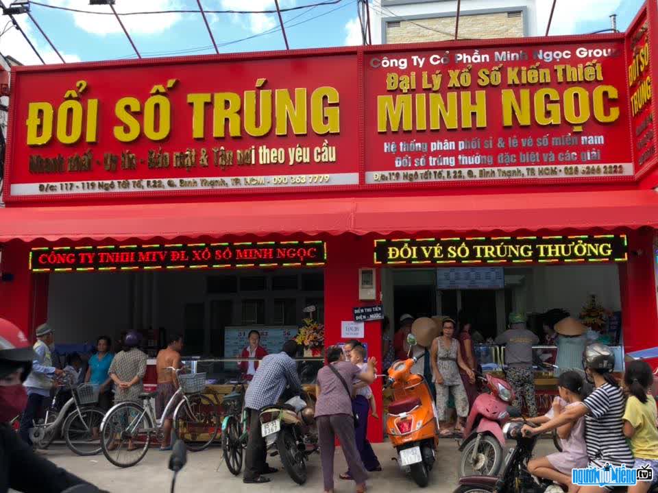  Headquarters of Minh Ngoc lottery company