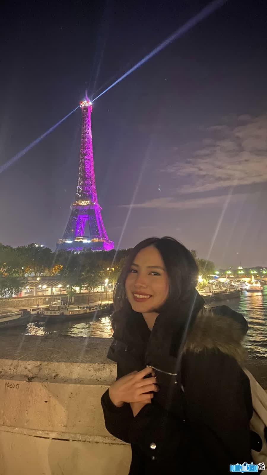 Huong Thao is one of 5 students of the school participating in a student exchange at ESCP Business School - France
